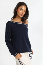 Graphic Off-Shoulder Sweater thumbnail 7
