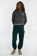 Graphic Quarter-Zip Polo Sweater thumbnail 5