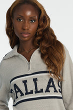 Graphic Quarter-Zip Polo Sweater thumbnail 7