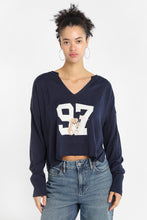 Graphic Notch Neck Sweater thumbnail 10