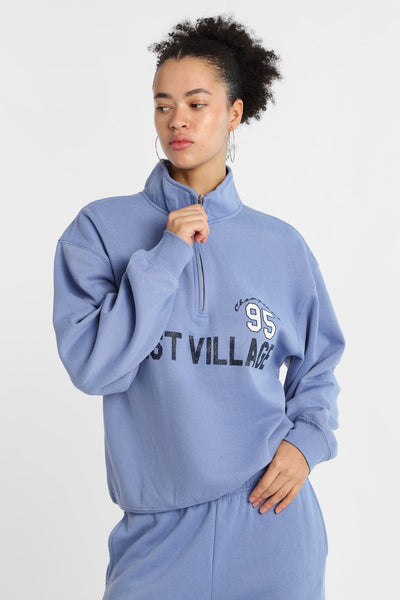 Quarter-Zip Sweatshirt – Bluenotes