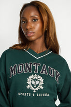 Sweat-shirt à col en V graphique thumbnail 11