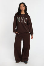 Graphic Oversized Crew Neck Sweatshirt thumbnail 9