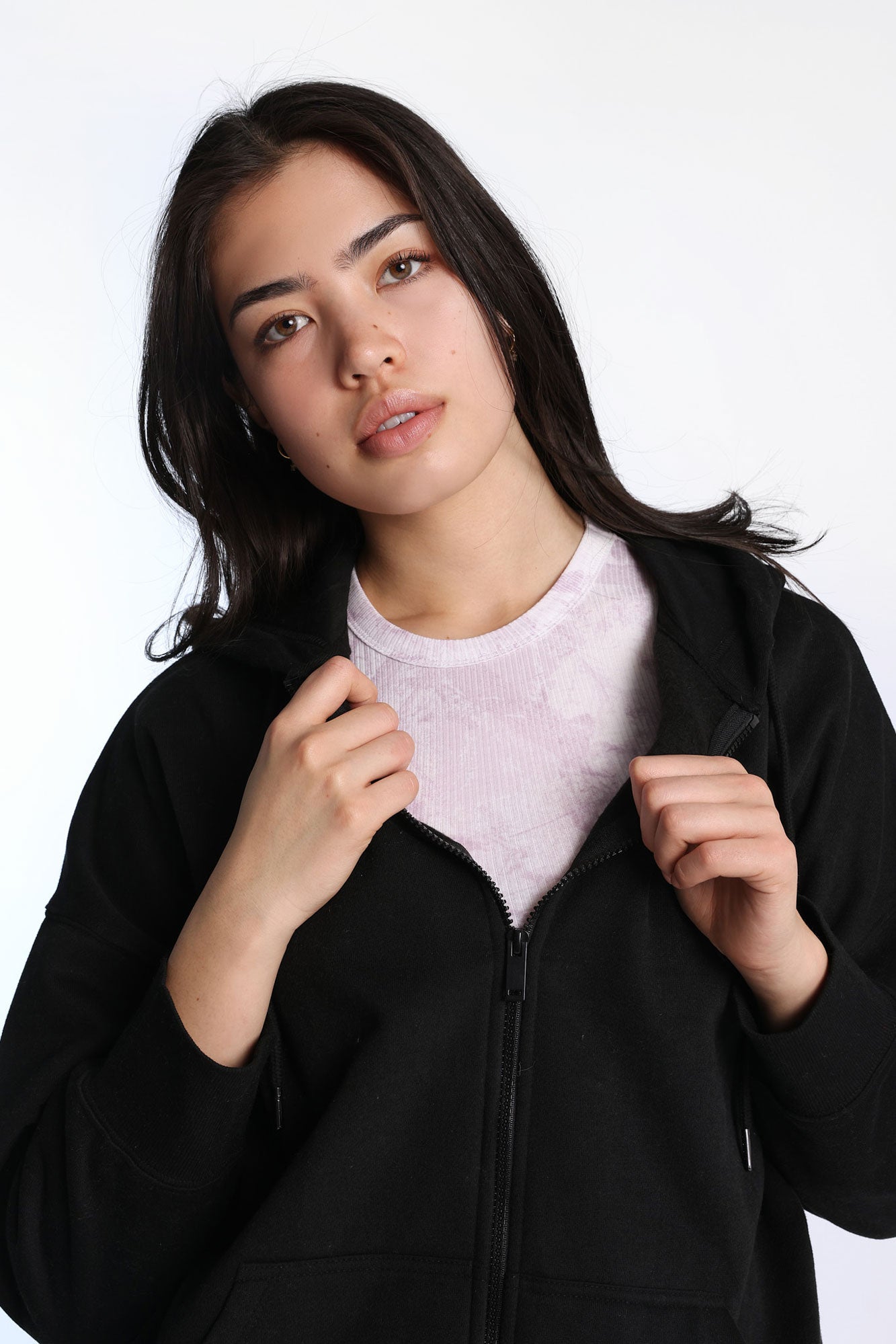 Oversized Zip-Up Hoodie