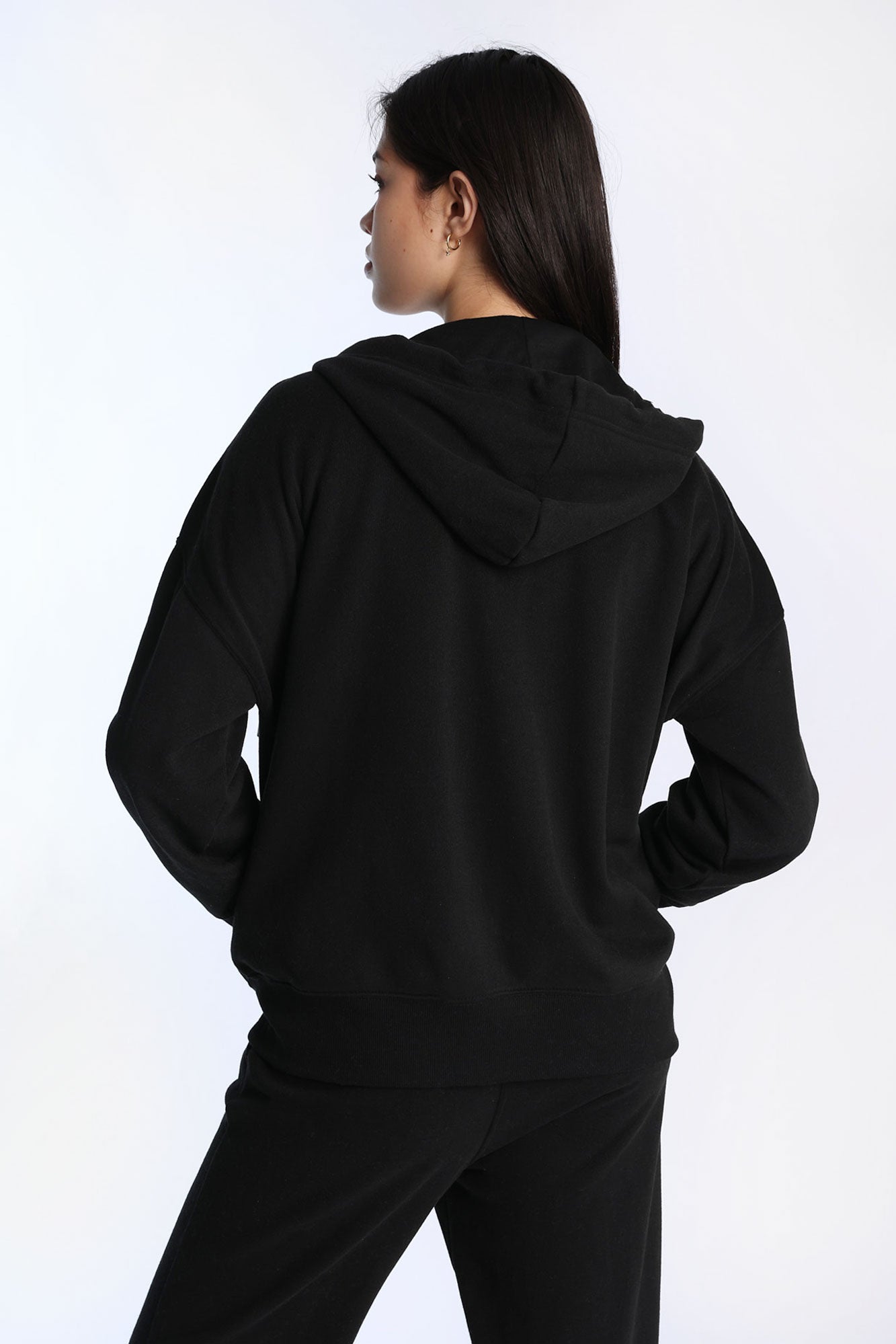 Oversized Zip-Up Hoodie