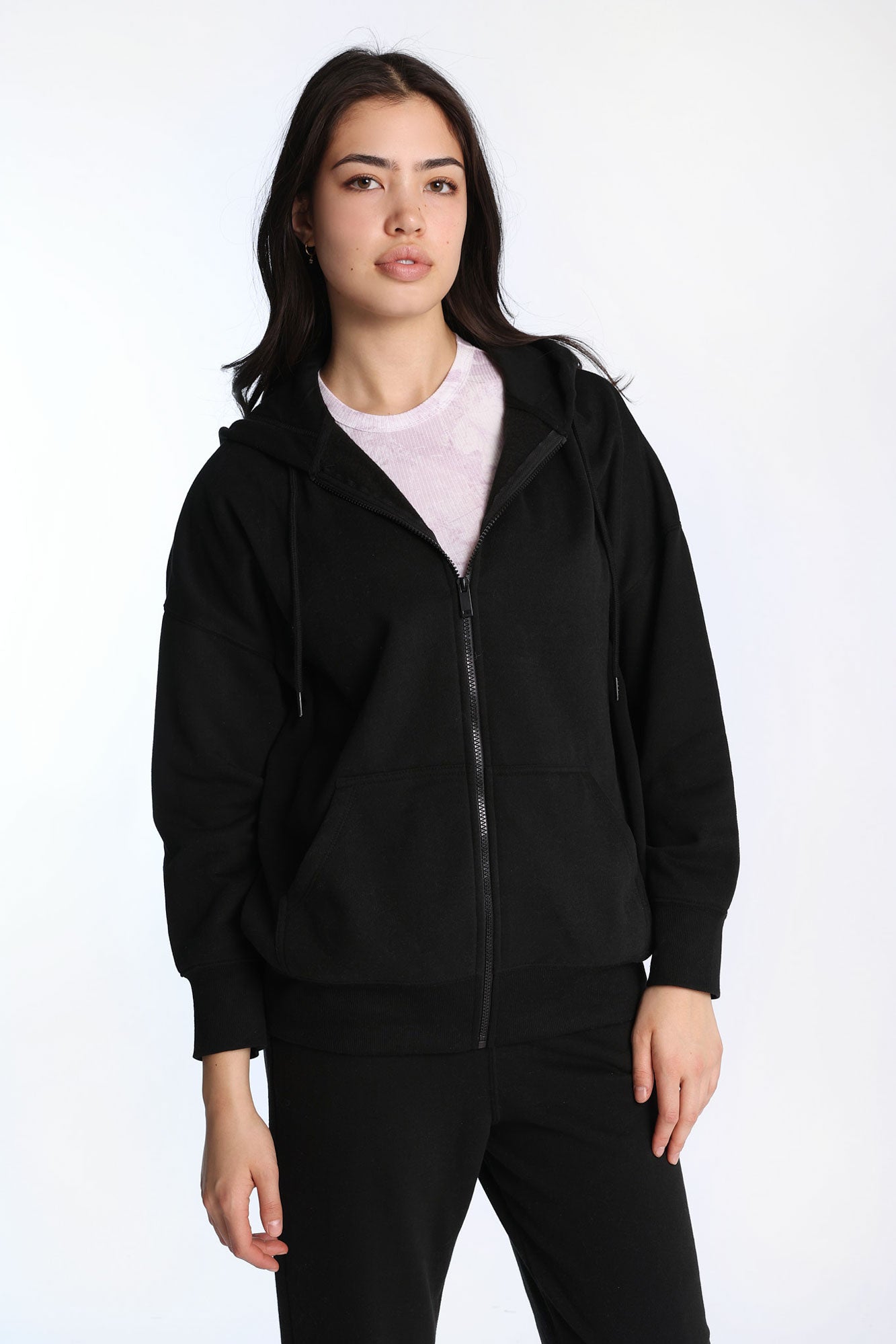 Oversized Zip-Up Hoodie