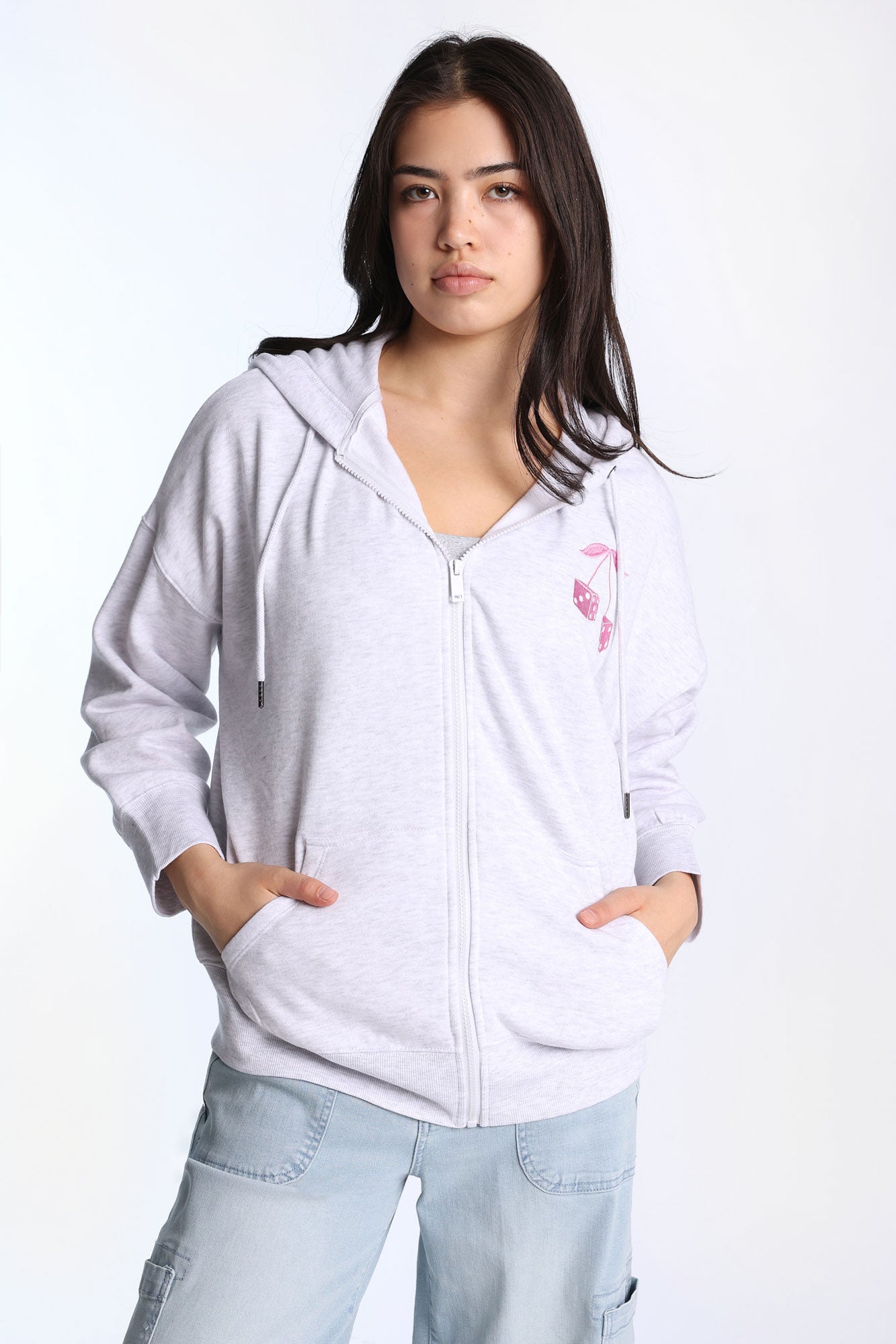 Oversized Zip-Up Hoodie