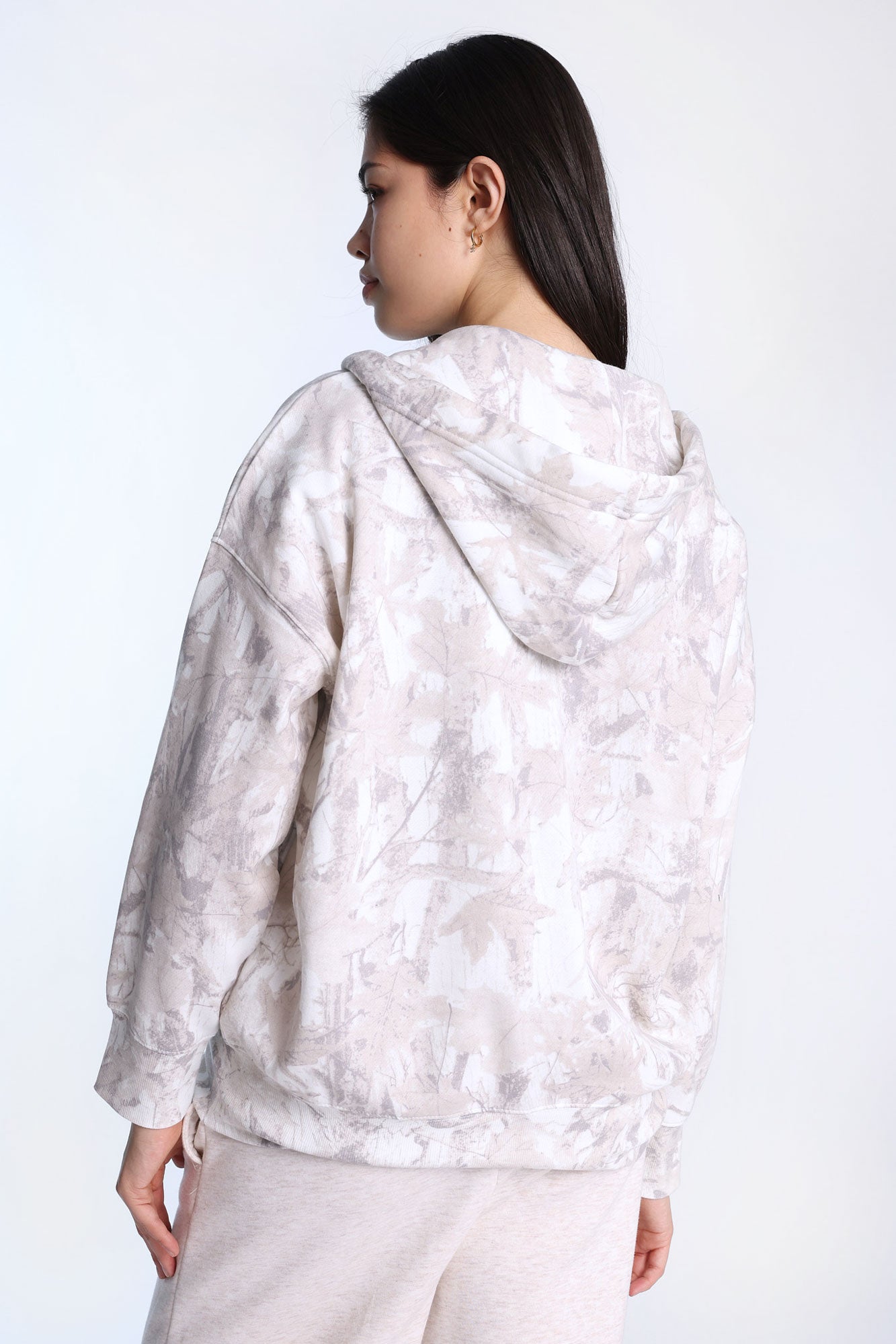 Oversized Zip-Up Hoodie