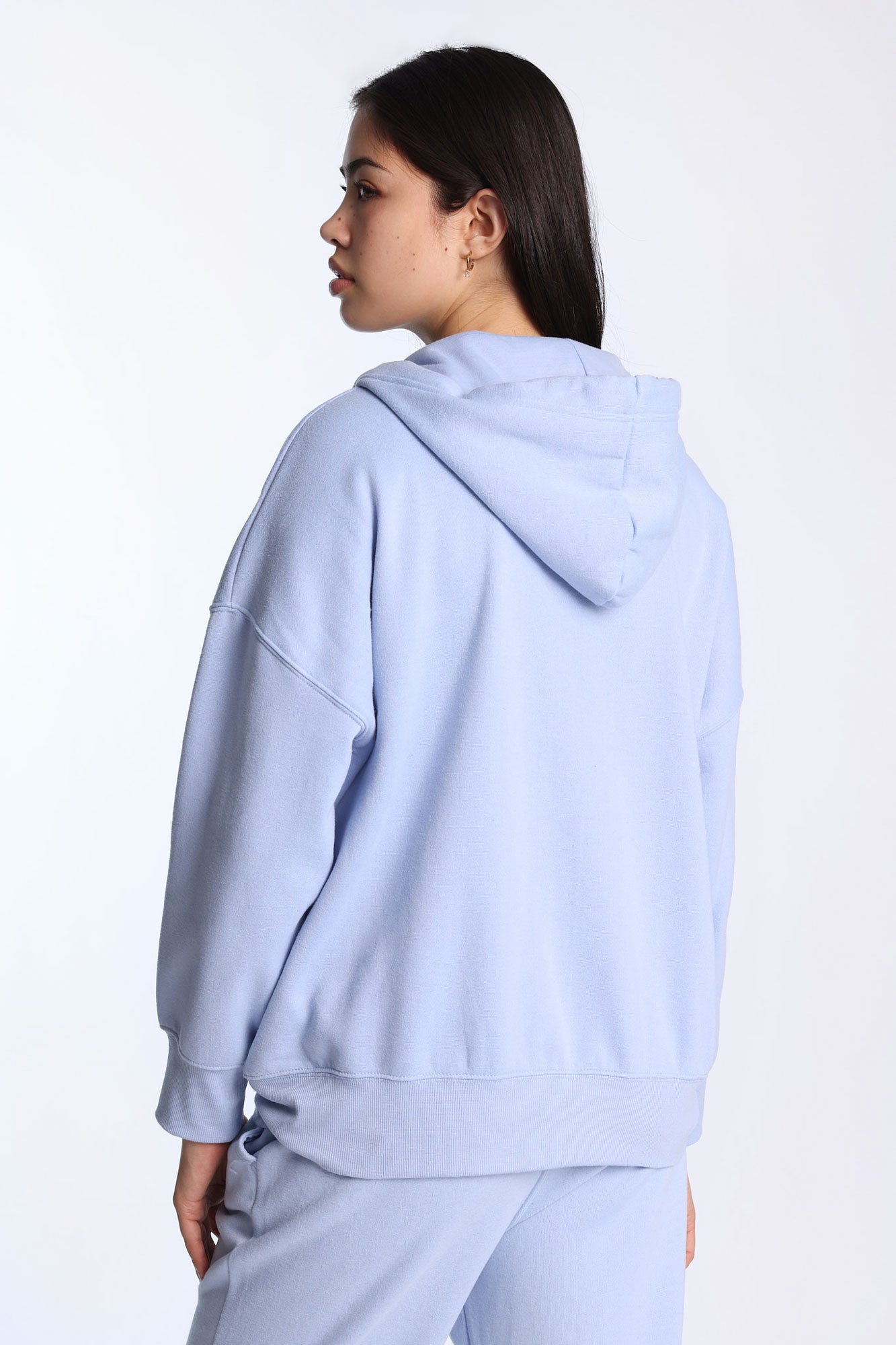 Oversized Zip-Up Hoodie