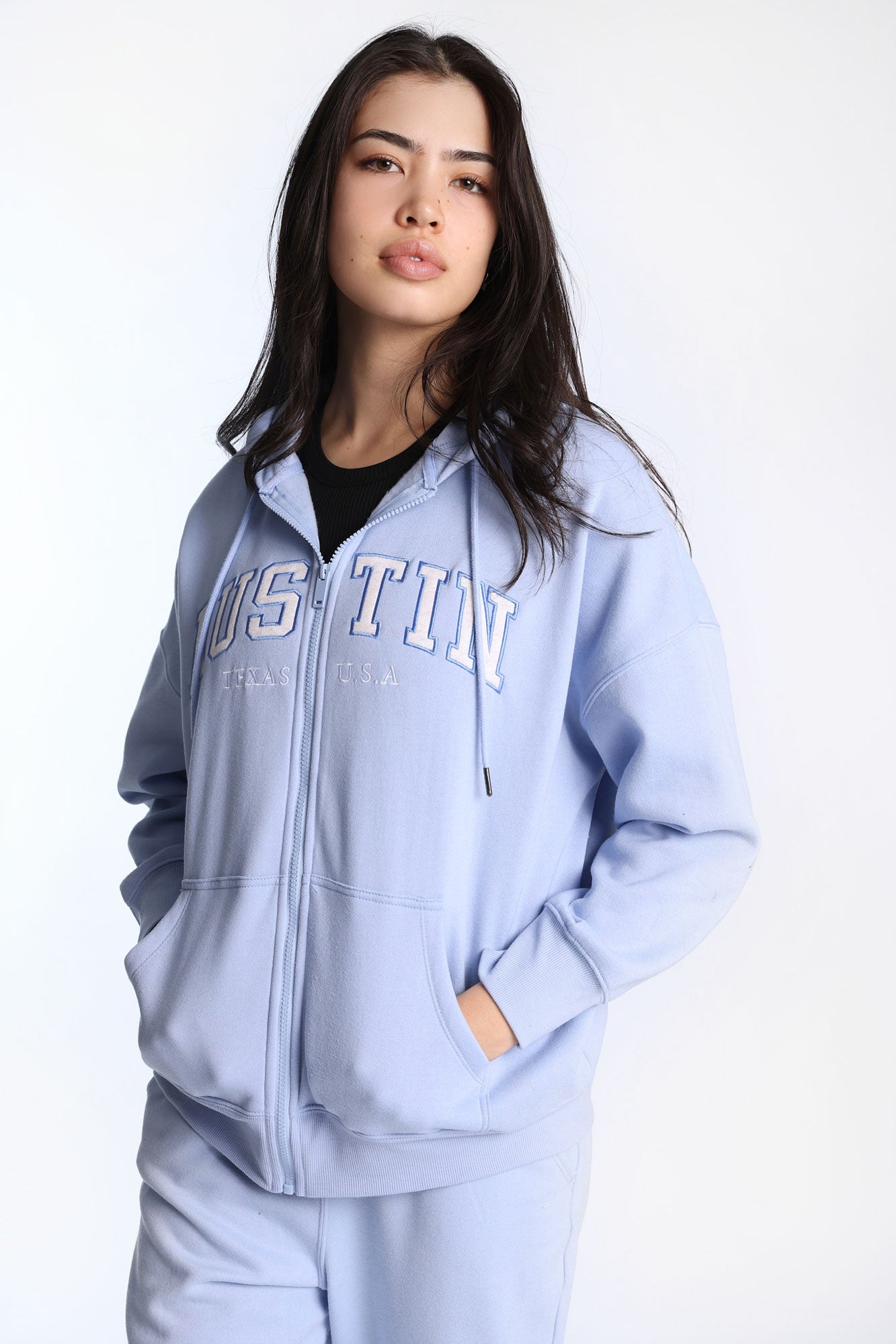 Oversized Zip-Up Hoodie