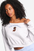 Off-Shoulder Sweatshirt thumbnail 10