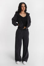 Washed Midi Zip-Up Hoodie thumbnail 4