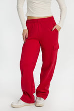 Wide Leg Cargo Sweatpants thumbnail 1