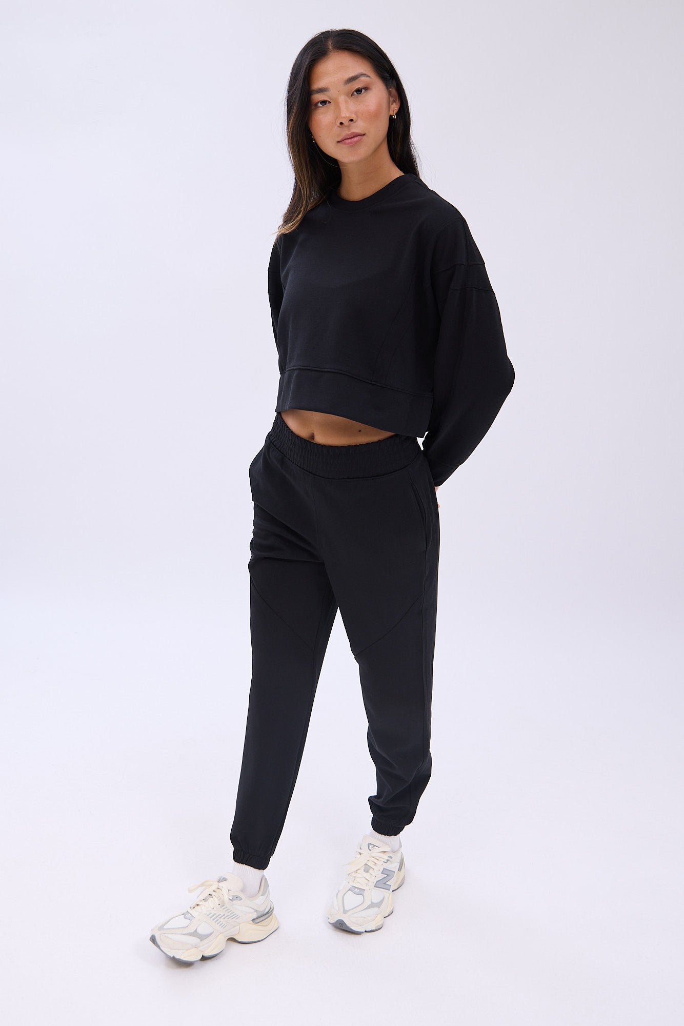 UNPLUG By Bluenotes Tech Fleece High Rise Jogger