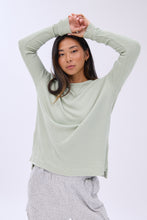 Waffle Knit Oversized Long Sleeve Tee thumbnail 14