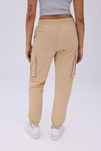 High Rise Cargo Twill Jogger thumbnail 9