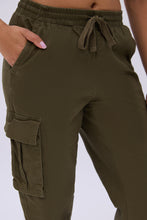 High Rise Cargo Twill Jogger thumbnail 12