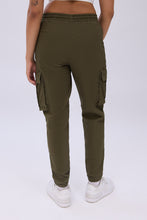 High Rise Cargo Twill Jogger thumbnail 13