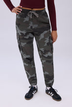 High Rise Cargo Twill Jogger thumbnail 1