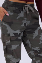 High Rise Cargo Twill Jogger thumbnail 15