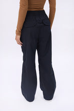 High Rise Wide Leg Cargo Twill Pants thumbnail 7