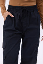 High Rise Wide Leg Cargo Twill Pants thumbnail 9