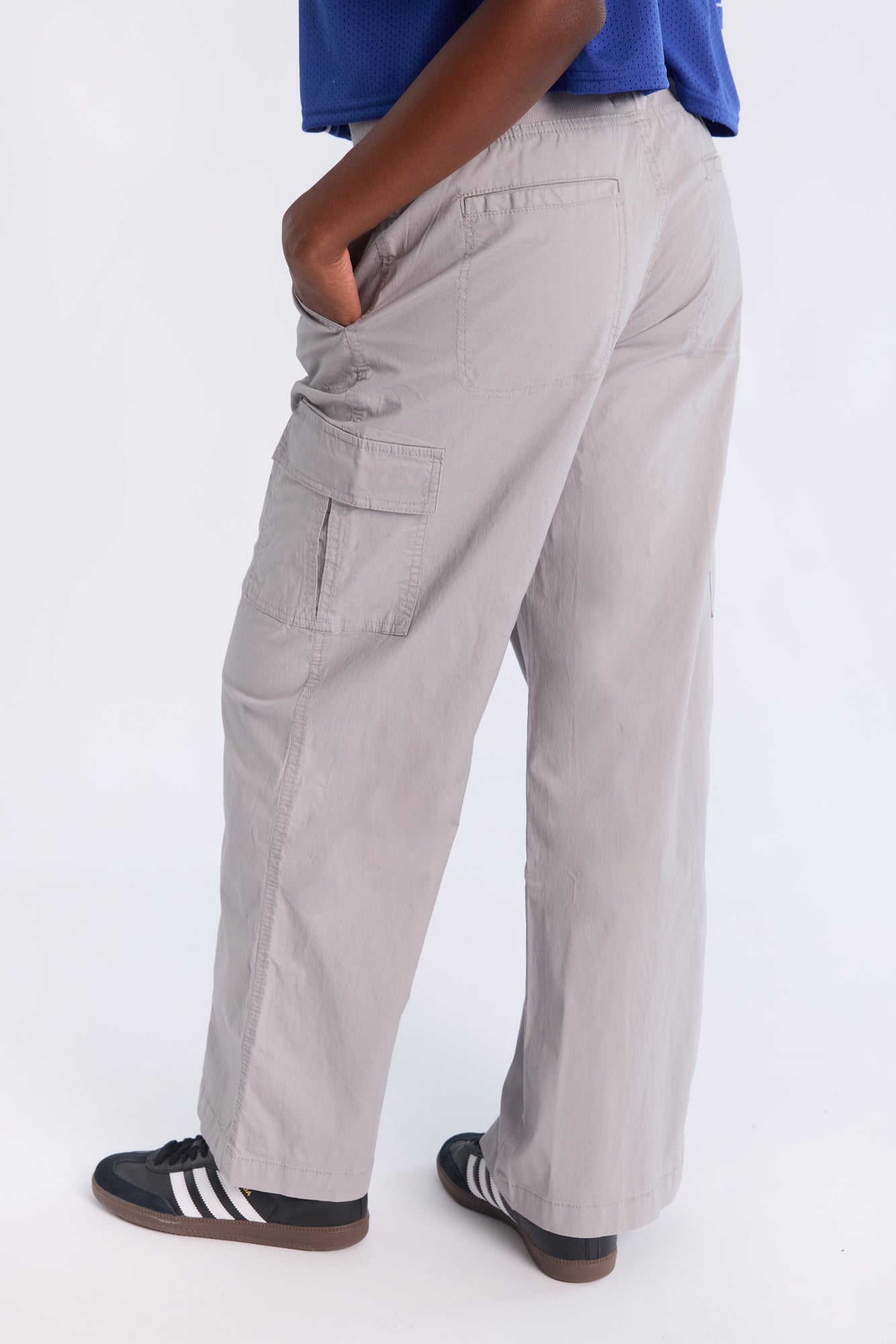 High Rise Wide Leg Cargo Pants – Bluenotes