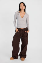 Mid Rise Cargo Barrel Twill Pants thumbnail 10