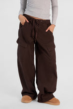 Mid Rise Cargo Barrel Twill Pants thumbnail 7