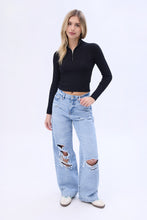 Super High Rise Wide Leg Jeans thumbnail 3