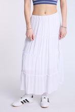 Jupe maxi smockée étagée thumbnail 7