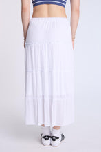 Jupe maxi smockée étagée thumbnail 9