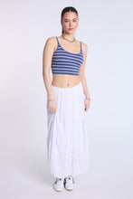 Jupe maxi smockée étagée thumbnail 6