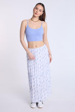 Jupe maxi smockée étagée thumbnail 1