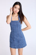 Mini-robe en denim thumbnail 5