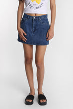 High Rise Denim Mini Skirt thumbnail 5