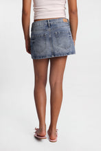 Low Rise Star Patch Denim Skort thumbnail 3