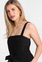 Twill Belted Jumpsuit thumbnail 5