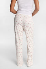 Pantalon pyjama à jambes larges en tricot pointelle thumbnail 6