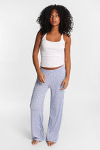 Pantalon pyjama à jambes larges en tricot pointelle thumbnail 17
