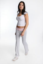 Super Soft Foldover Flare Pants thumbnail 9