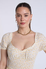 Robe jupe-short à taille smockée thumbnail 14