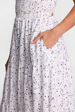 Smocked Waist Cross-Back Maxi Dress thumbnail 8