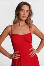 Smocked Waist Cross-Back Maxi Dress thumbnail 14