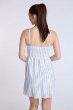 Mini-robe fluide en mélange de lin thumbnail 9