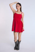 Mini-robe fluide en mélange de lin thumbnail 4