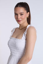 Mini-robe smockée étagée thumbnail 7