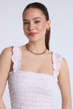 Mini-robe smockée étagée thumbnail 14