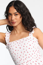 Flutter Strap Tiered Smocked Mini Dress thumbnail 3