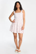Flutter Strap Tiered Smocked Mini Dress thumbnail 5